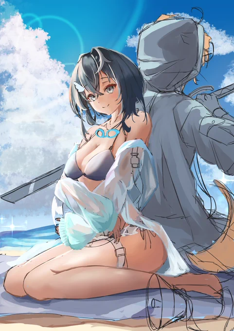 夏って感じがする 