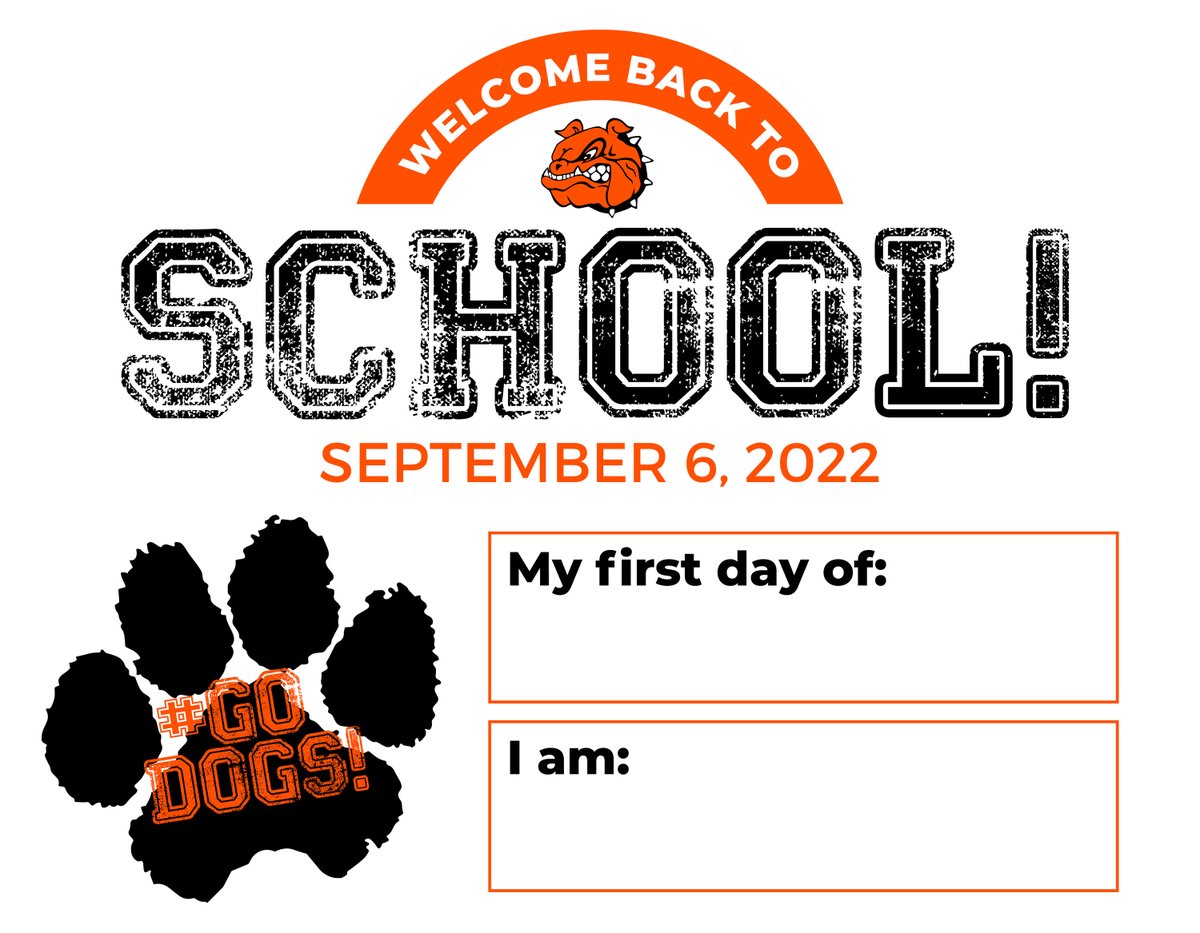 Are you ready for the first day of the 2022-23 school year? ✋✋ 

Download your #GoDogs back to school sign here:
dropbox.com/s/58c3rh8zi9gs…

#GoDogs #backtoschool2022
