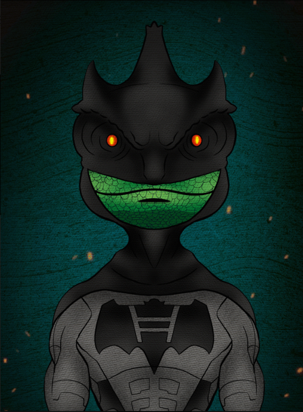 BATMAN Chameleon because why not?

We are getting closer and closer for our GEN 1 release. Who else you wanna see? 🦇🦇🦇🦇🦇

Join our discord. 👇 👊
discord.gg/WUDnCJSneV

#HBARbarians  $HBAR #HBARNFT  #hederahashgraph #HederaNFT