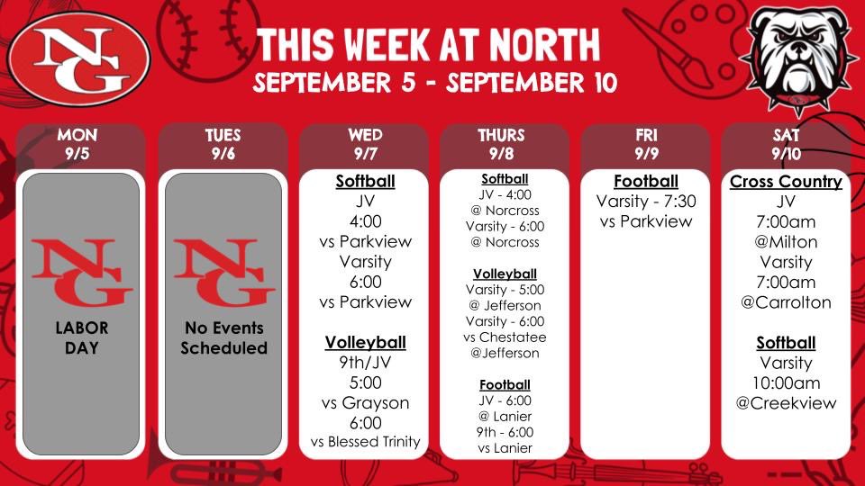 NGHS_Bulldogs's tweet photo. Come support your Dawgs this week!
🏐🥎🏈 #PROUDtobeNG https://t.co/VEN6UjMir9