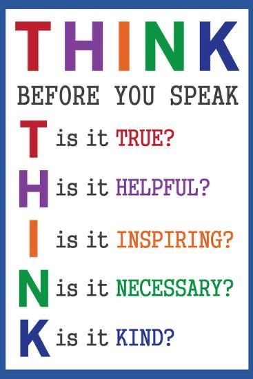 YourEDIHub's tweet photo. Before you say something, message or post on social media, here are some vital questions you should ask yourself. 

Remember #BeKind. It can change the world. #Love #Respect https://t.co/gemiShe5Rd