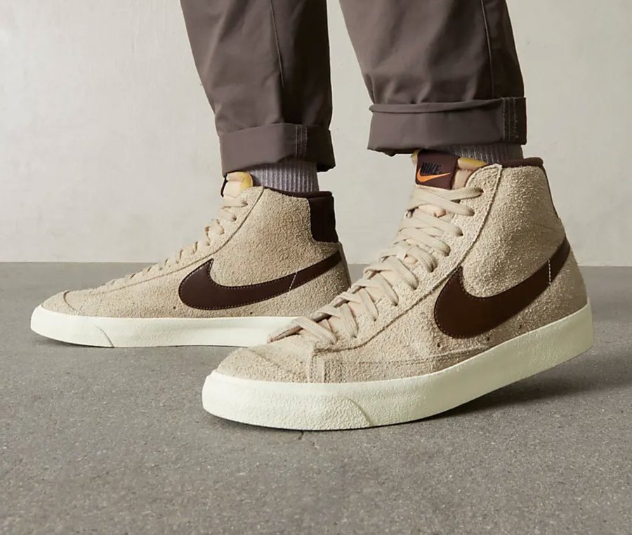 Ad: Nike Blazer Mid '77 Premium 'Rattan' on sale for $72.78 + FREE shipping, use code SUMMER20 => bit.ly/3ELag8b
