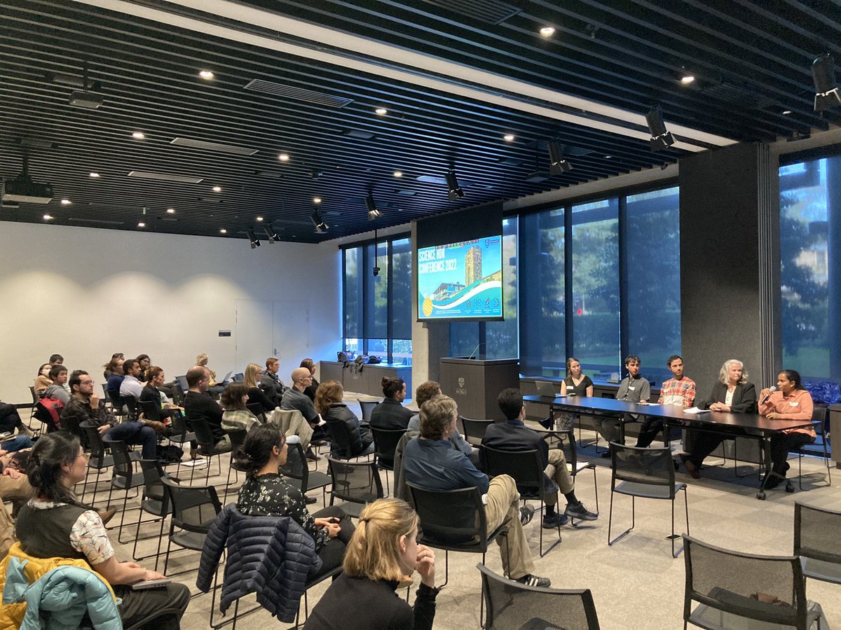 The inaugural HDR science conference at <a href="/Sydney_Uni/">University of Sydney</a> yesterday was a success! Heard about some great research from every school in the faculty of <a href="/Sydney_Science/">Sydney Science</a> including from <a href="/alexf_jones/">Alex Jones</a> and Jamie Simpson from <a href="/sydneyunigeo/">SydneyUniGeo</a>