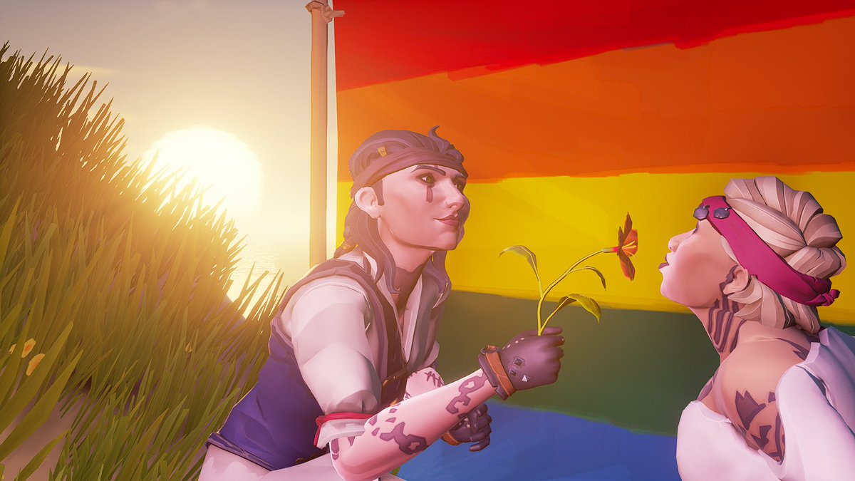 A colorful gift to a special someone.

Contest Theme: Colourful Captures
#SeaOfThieves <a href="/SeaOfThieves/">Sea of Thieves</a> #SoTShot
