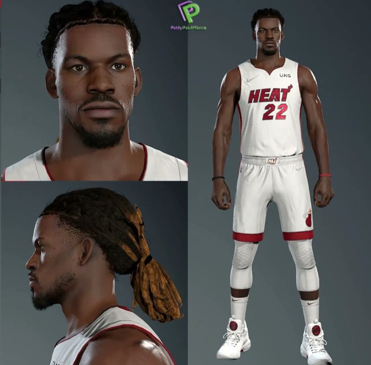 HeatNationCom's tweet photo. Jimmy with dreads in 2K 👀 https://t.co/d0raQiSDuI