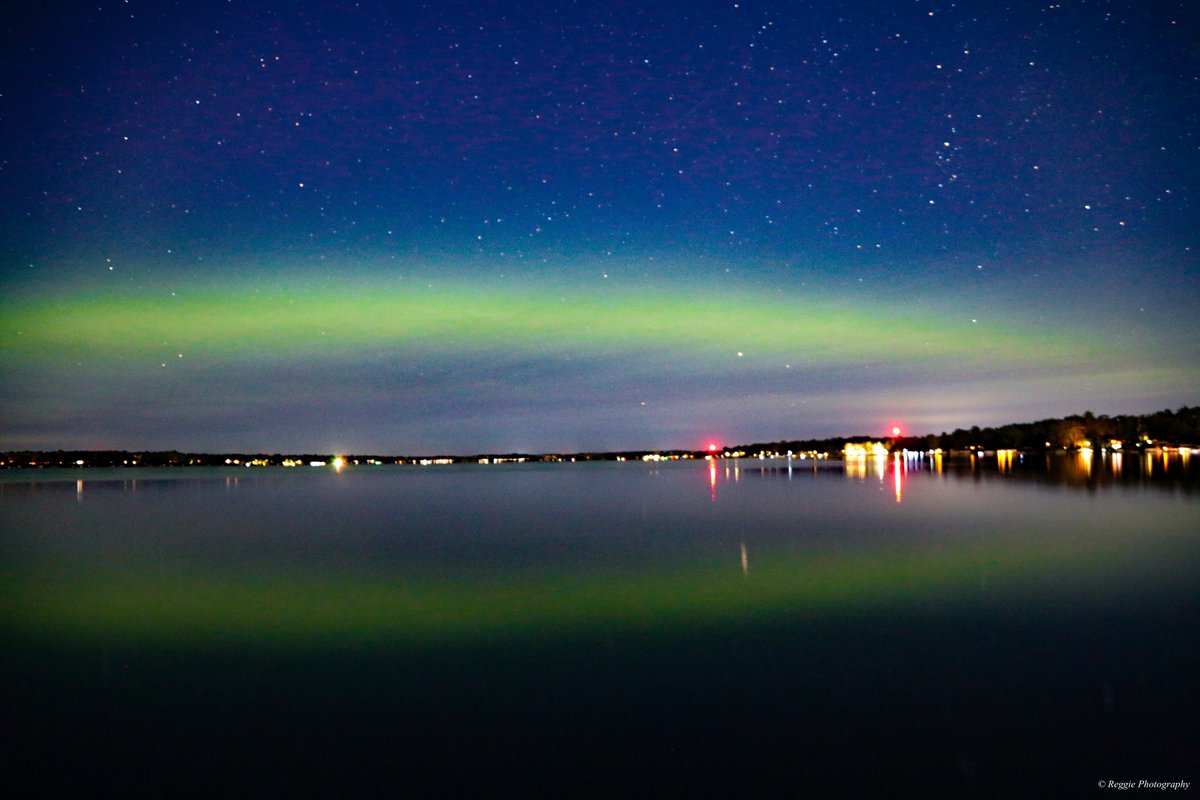 Reggie on Twitter "Northern lights in Crosslake, MN last night"