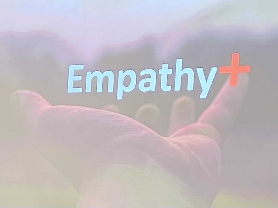 What is compassion?
⁦<a href="/ShahinaBraganza/">Shahina Braganza</a>⁩ thinks of it as empathy+
Addressing another person’s suffering, not just their pain. A behaviour rather than an attribute.
⁦<a href="/WRAPEMtweet/">wrapem</a>⁩ #wrapem #compassion