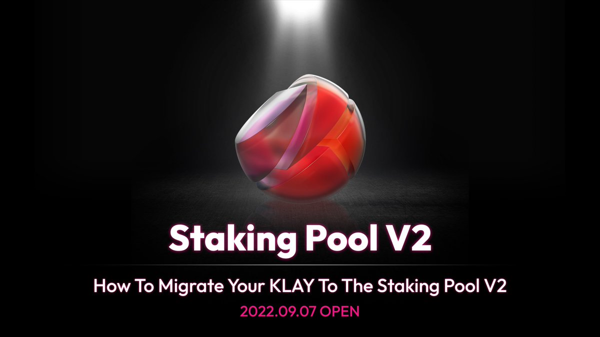 officialPlayOne's tweet image. [Required] Staking v2 will be released on September 7th!

Transferring KLAY from the existing Staking Pool to Staking Pool v2 is essential. 

Otherwise, you will not be receiving any interest. 

Please refer to the link below!
bit.ly/3KLoaue

@klaytn_official