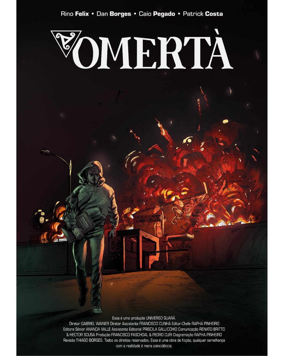 universoguara's tweet photo. Tales está atrás de respostas e vingança na continuação de OMERTÀ!! Intrigas, máfica e muita ação te esperam na segunda temporada do Almanaque Guará
artistas: @nerdallstars | @caiopegado | Patrick Costa
#TapeteVermelhoHQ
#ExpandindoOUniverso
#LiveDeGala
#FKTN
#PicoléDeBoné https://t.co/VCDYjZUgqo