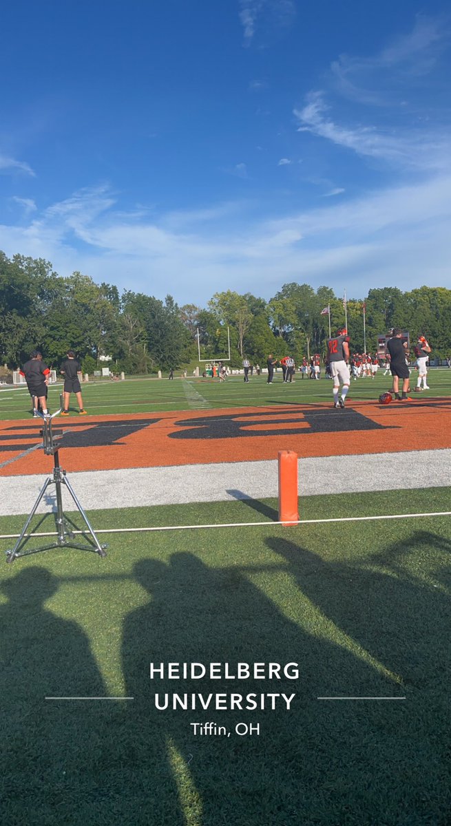wjh0527's tweet photo. Had an amazing time at Heidelberg University! Thank you @Maxwe11uk @BergFootball @Coach_Donaldson @coachjasonlewis @pnfootball @RecruitPN @LTrain6581 @CoachHillerich https://t.co/FtHo5oN1xU
