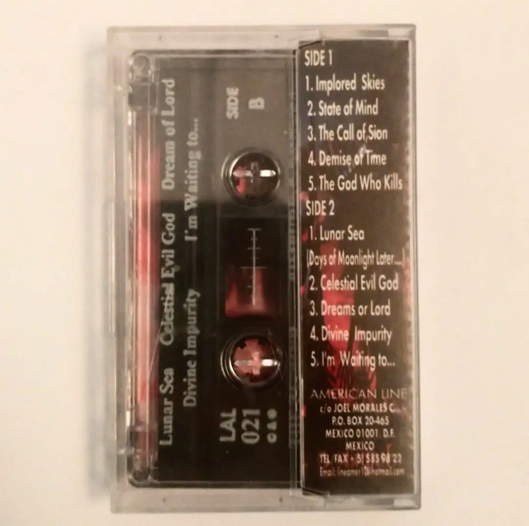 metalero_museo's tweet image. The Zephyr/Impure &amp;amp; Divine/Cassette/1998/American Líne #thezephyr #museodelheavymetalmexicano