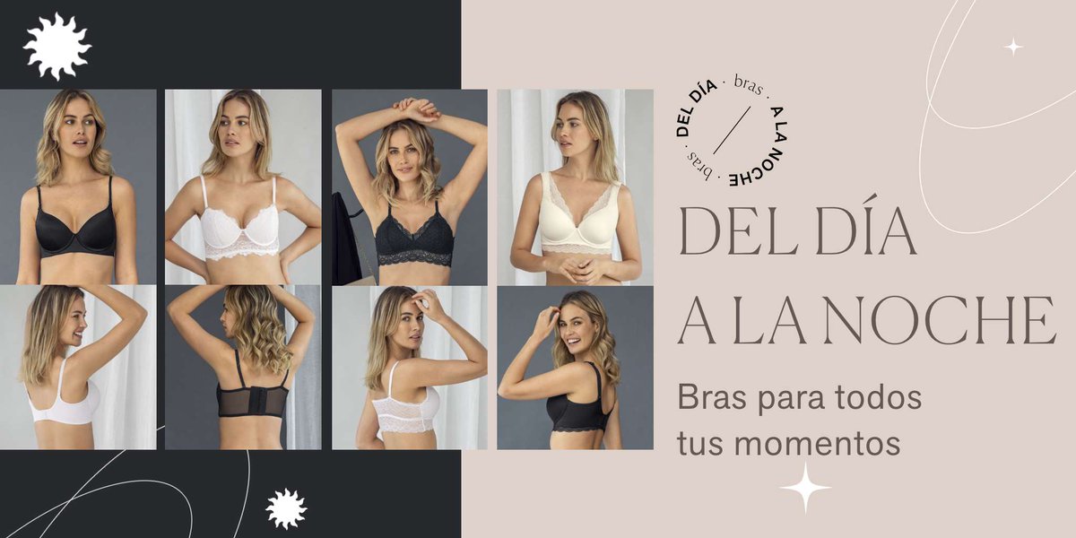 Catarb_17's tweet photo. Qué te gusta más: ¿El día o la noche?
La frescura del blanco y el encanto del negro en las referencias perfectas para usar de día y de noche.En LEONISA encuentra tus favoritos #Leonisa https://t.co/HRYeskWGfU