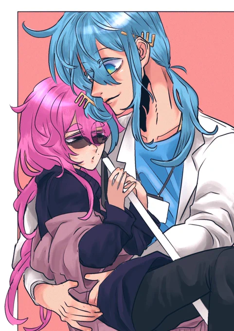 お燃油さん宅のランモルちゃん描かせていただきました全部可愛くて描くの超楽しかったです〜!ありがとうございました 