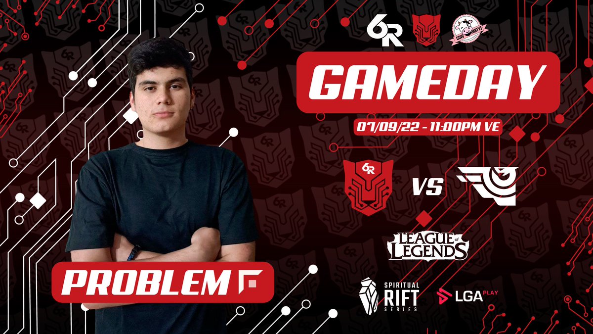 PantereSports's tweet photo. 🎮Finalizamos la semana con la fecha del miércoles 07/09 a las 11PM🇻🇪 Vs @AxexAcademy
💛Apoyanos en las redes sociales y en la transmisión con el hashtag #Go6R
✨Design by
@elzurdoekisde
#SRS2020 #LeagueOfLegends #Competivo #Esports #Venezuela https://t.co/2AcHj2mbyU