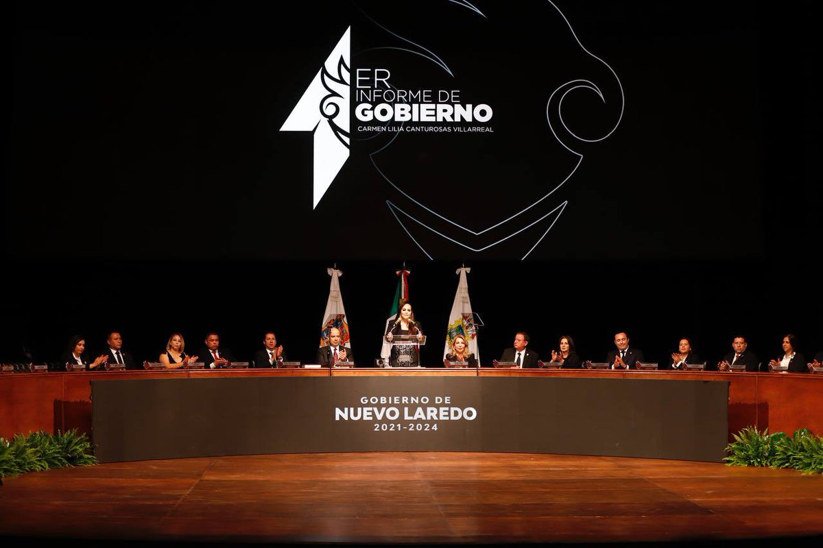 primitivolo's tweet photo. DESTACAN LA TRANSFORMACIÓN DE NUEVO LAREDO CON PRIMER INFORME DE GOBIERNO https://t.co/N0xnIw0Jlc vía @PRIMITIVOLOPEZNOTICIAS https://t.co/dXCMw1ZcEP