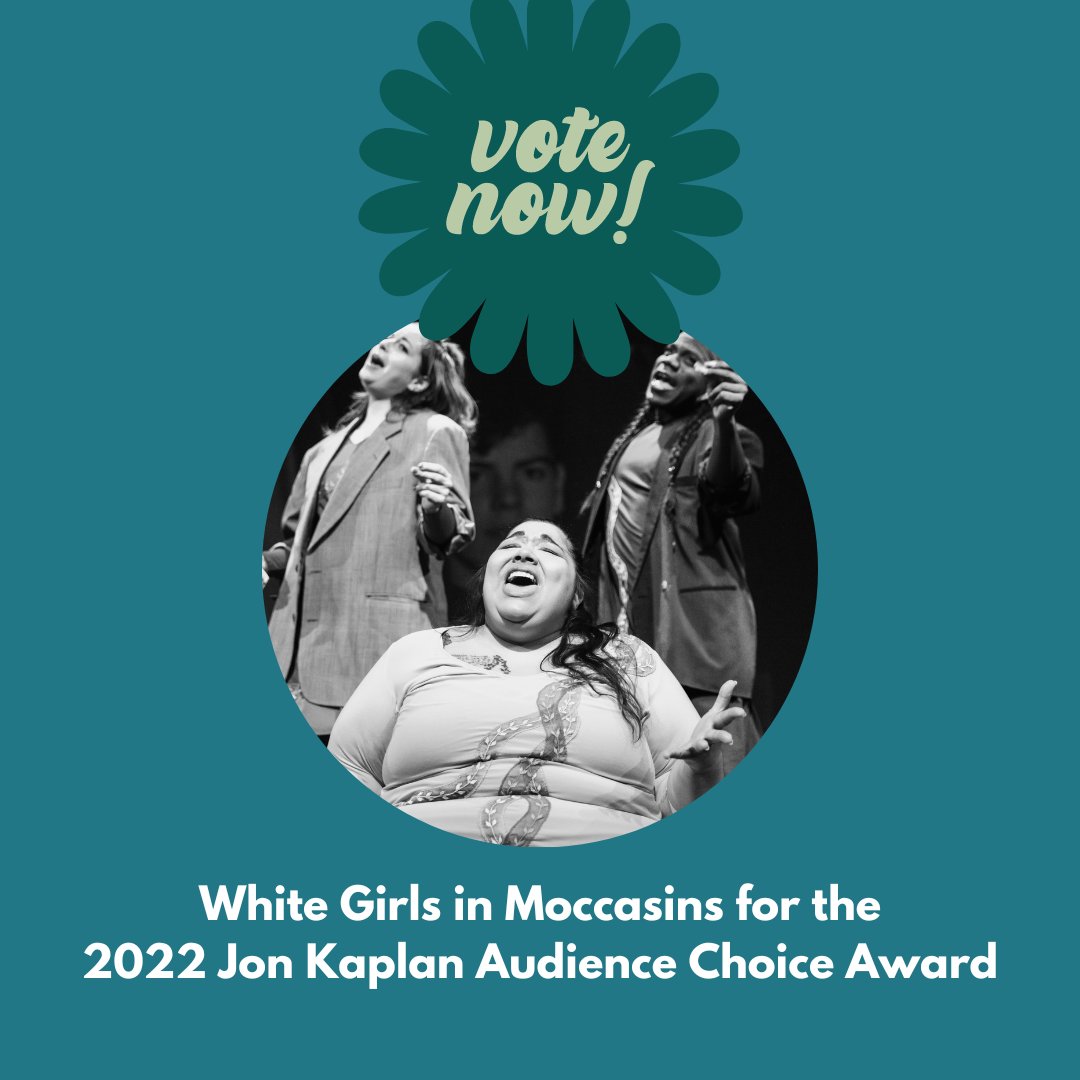 Head on over to the <a href="/TAPA_TO/">TAPA</a> website (link below) to vote for <a href="/manidoons/">manidoons collective</a> + <a href="/buddiesTO/">Buddies in Bad Times Theatre</a> acclaimed production White Girls in Moccasins by <a href="/Yolanda_Bonnell/">Yolanda Bonnell</a> 

tapa.ca/doras/ancillar…

Voting closes on Monday, Sept 12th at 11:59pm EST.

Miigwetch to everyone for supporting our work!
