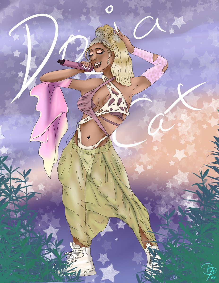 bapinity's tweet image. Hope to do Doja Cat Justice 😊