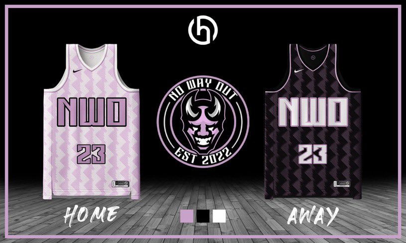NoWayOut2K_'s tweet photo. And we appreciate @HenkesComp for the jerseys and logo🔥🔥 https://t.co/wKJQ86vE8v