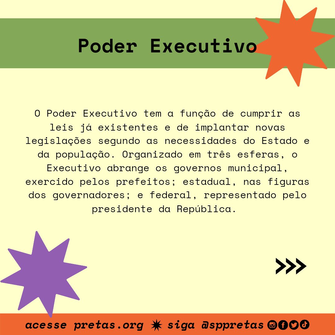 PolianaPretas's tweet photo. Para AQUILOMBAR a política, precisamos saber o que cobrar e de quem…E com as eleições chegando precisamos saber quais são os cargos e o que eles fazem.

Este ano vamos eleger:
Deputados Estaduais
Deputados Federais
Senadores
Governadores
Presidente

#PretasNoPoder #Pretas50900 https://t.co/SUNkL30clR