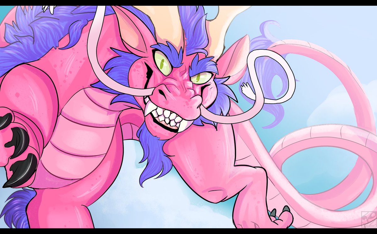 CurlyCartoonist's tweet photo. I don't care if I know you. Share your eastern dragons with me https://t.co/PAgW41JNNo