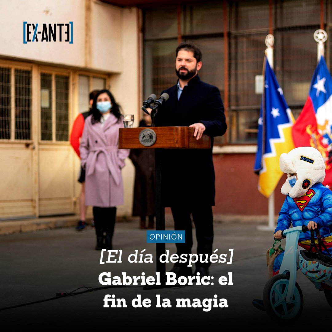 "Chile se enamoró de sus adolescentes, porque esta ha sido, desde la reforma universitaria y la UP, la primera generación amplia y [libre]. Una generación que está terminado como la anterior, en disculpas y contradicciones varias": <a href="/rafaelgumucioa/">rafael gumucio</a> ➟ bit.ly/3AO6cT5