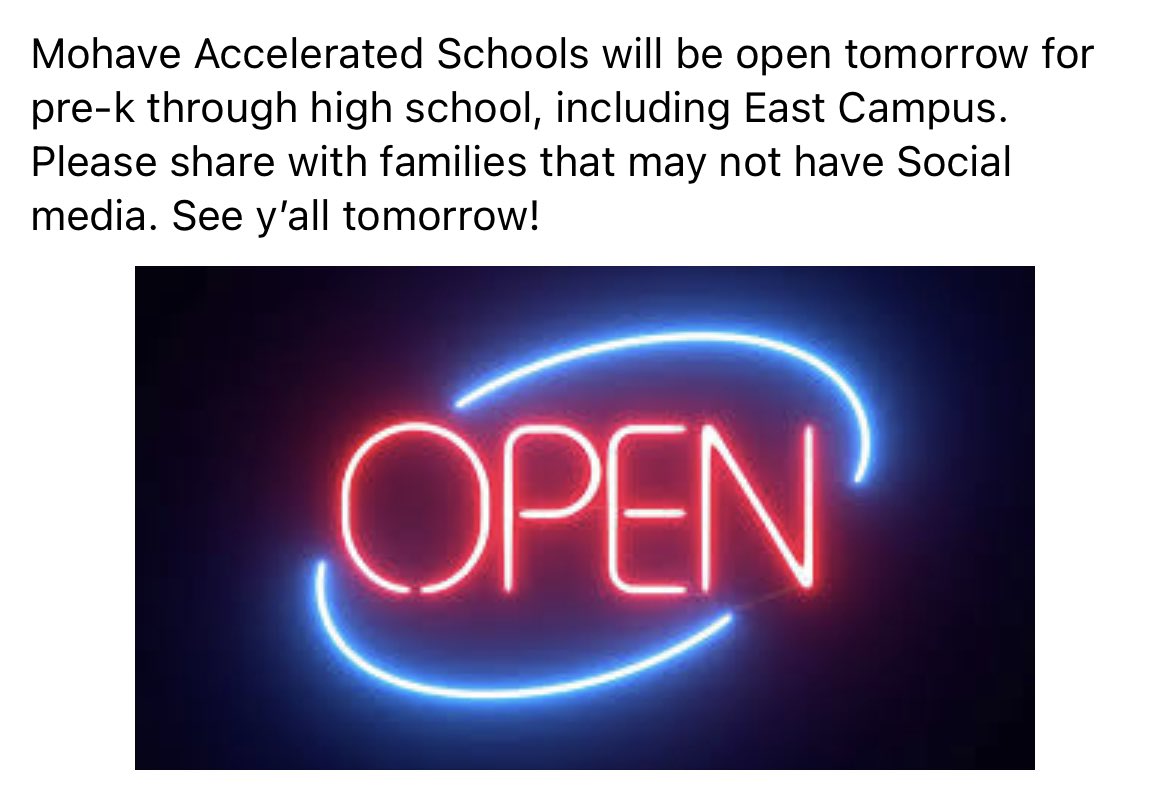 Mohave Accelerated tweet media