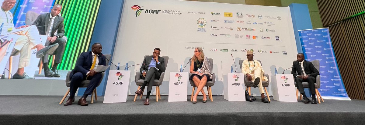 A solid first day for @AfDB_Group at #AGRF2022 - one of our pre-summit events centered on the Bank's new African Emergency Food Production Facility set to boost #Africa's #FoodSecurity, #resilience. Great feedback from Ministers, other leaders on how the Facility will #FeedAfrica