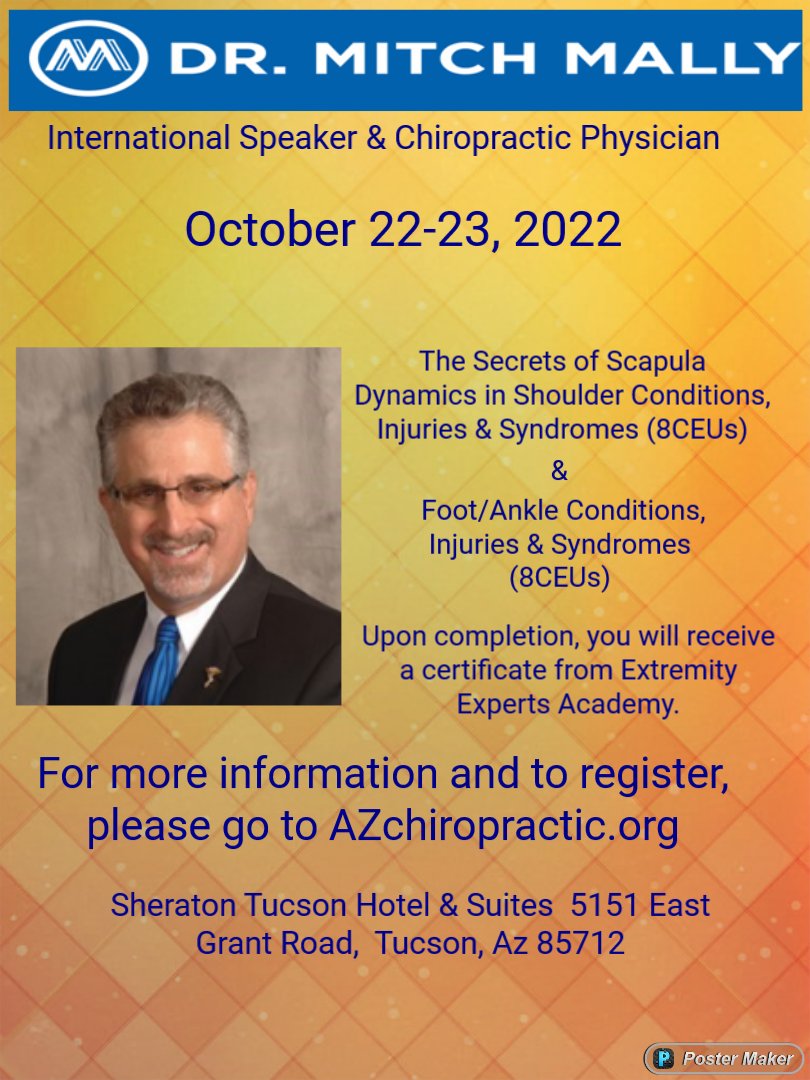 Arizona Association of Chiropractic (@az_assoc_chiro) on Twitter photo 