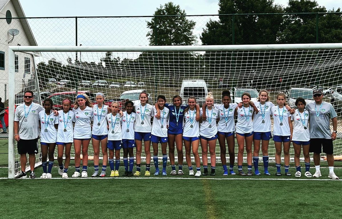 GFRsoccer's tweet photo. 2009 Elite are OBGC Finalists. It was a great match that ended in a 1-1 draw to Maryland United FC, but the girls lost in pks.
Great work ladies! Can't wait to see what will happen in the upcoming season‼️
#GFRSC #GFR #OBGC https://t.co/vuHyzx7FiT