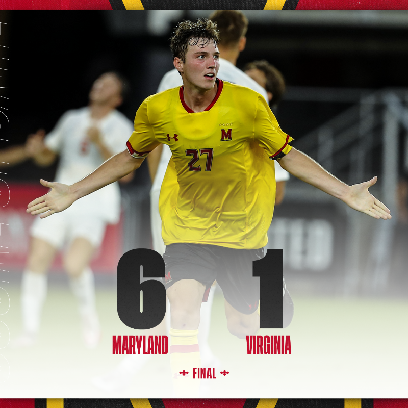 MarylandMSoccer's tweet photo. RIVALRY ROUT!

#Excellence