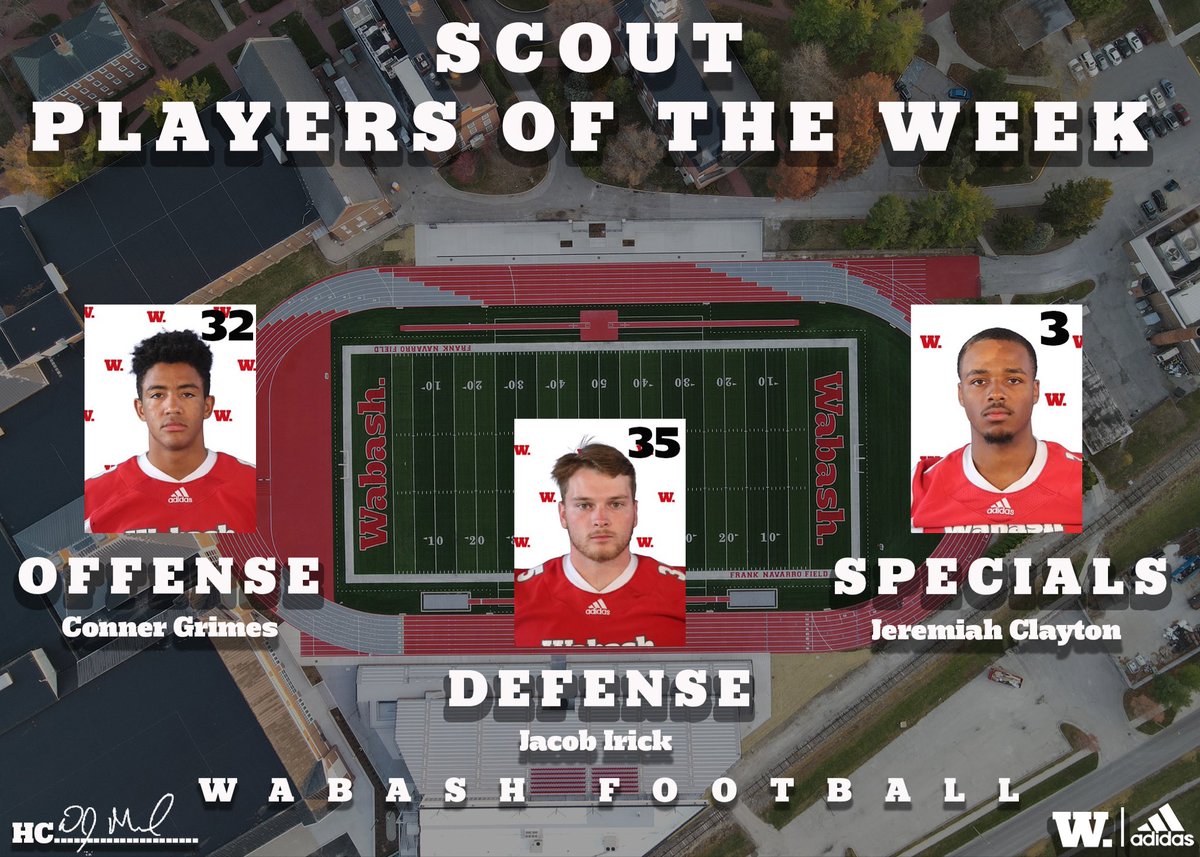 Wabash College Football tweet media