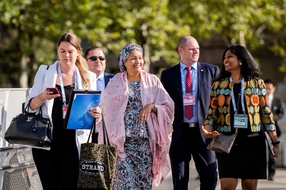 AminaJMohammed's tweet photo. The climate crisis is real in the lives of billions.

Abandoning adaptation commitments is not acceptable. 

Promises must be delivered. #GCA2022 https://t.co/qAdj9tyX1E