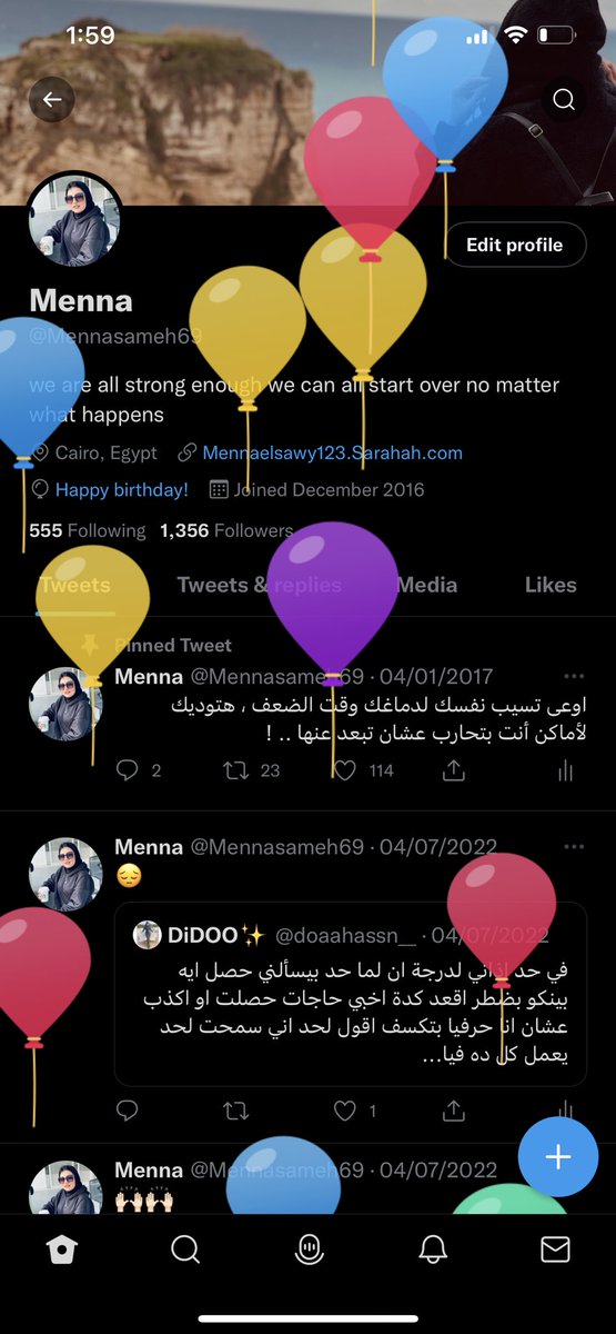 It’s my birthday 🙈❤️