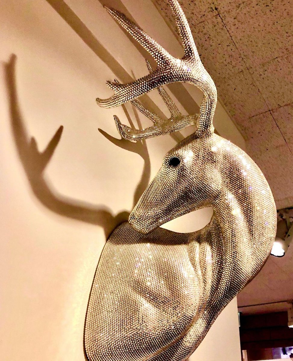 DeerBlast's tweet photo. So this is what it looks like when you cover a mount in crystals...? 🤔 #bling
Gotta say looks like the artist did a real neat job!
📸 @ktfuguru #deerhunting https://t.co/ObO4wSDOpW https://t.co/OWN0qik0p3