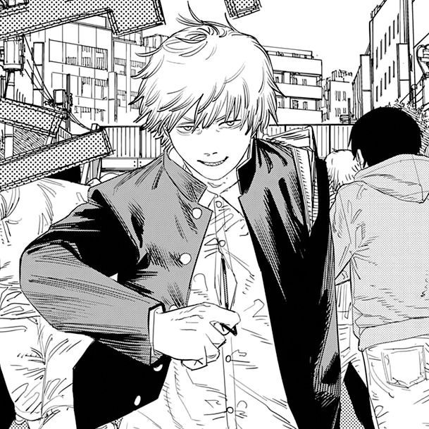 getokyos's tweet photo. (  ¡yoshiden au!  ) #csm

en donde denji se da cuenta que yoshida, un compañero de clase suyo le recuerda mucho a reze, su primer amor y a partir de eso decide evitarlo. 
o en donde yoshida, quiere hacerse cercano a denji, pero no entiende porque siempre lo evita https://t.co/DcgZprgUZy