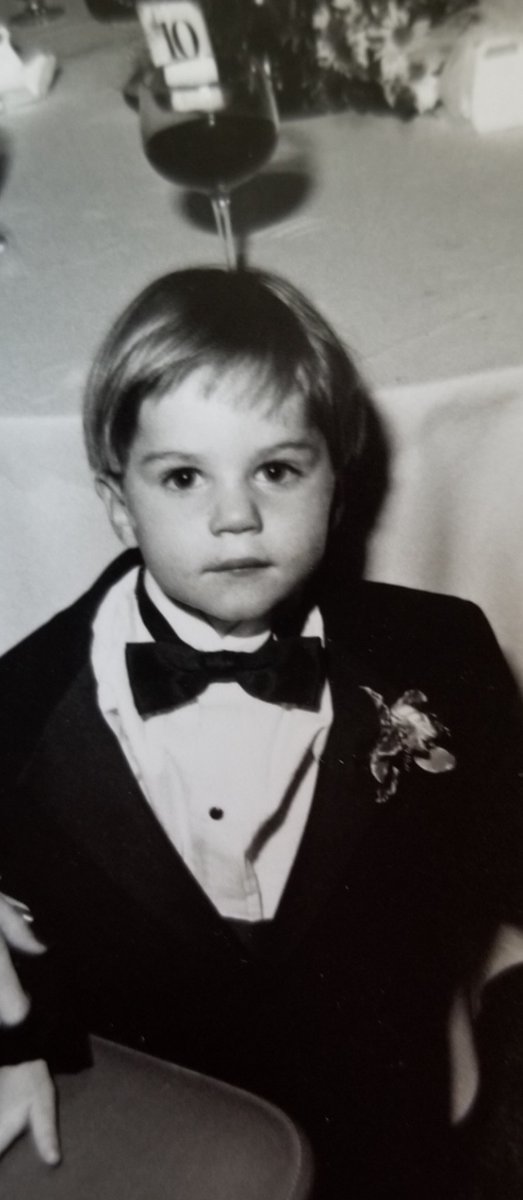 DavidMcaley's tweet photo. My son Matt is getting married in 10 days.  He looks pretty good in a tux, doesn't he? 😃 https://t.co/VoUDQo30ky