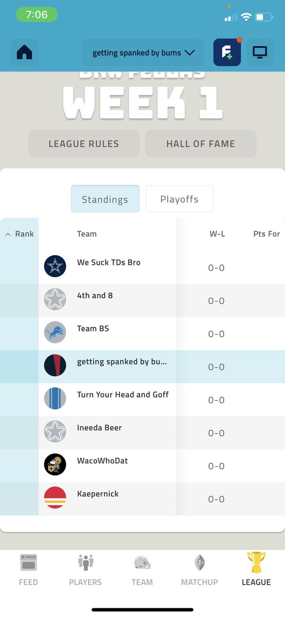 bigbahlss's tweet photo. @ThiccTeddy Swear lol. Wish I could show you how awful everyone drafted when I figure out how to view the draft board I will post it https://t.co/NZkVOGDdIH