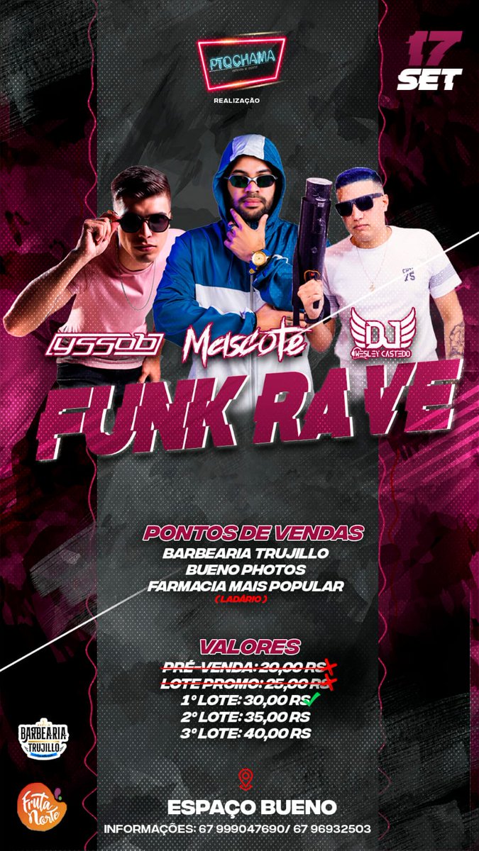 ptqchama's tweet photo. Os Melhores DJS do MS já confirmaram a presença! https://t.co/yXRXZEwiUf