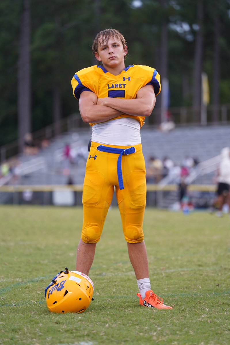 “Hitting Machine” <a href="/FootballLaney/">Laney High School Football</a> #Sideline2Sideline