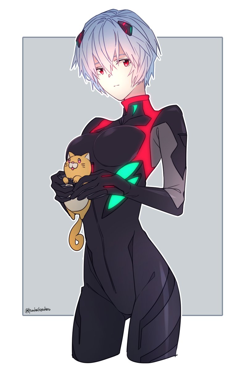 綾波レイ 「いまさら初めて描いたのびっくり。 」|カヱルのイラスト