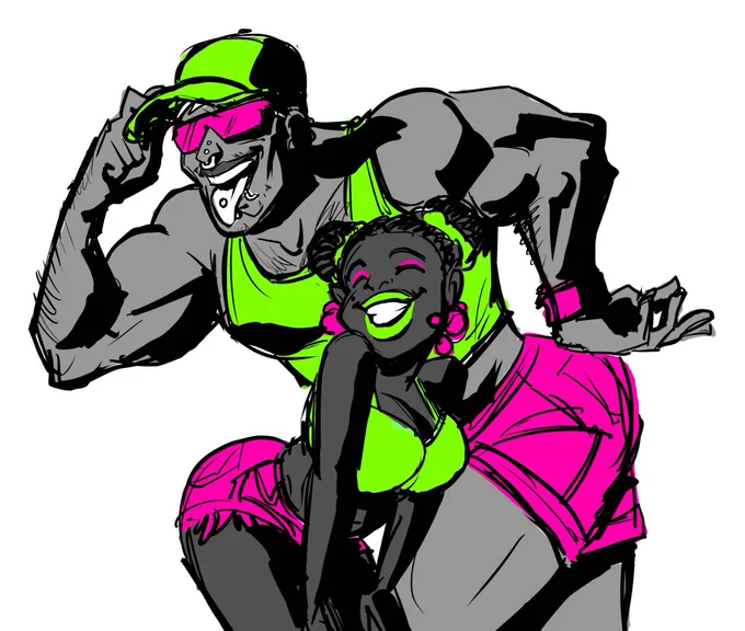 Anyway my last gig wrapped up and I'm looking for the next one, so if anyone's in need of a director who can do comedy and action and draw in basically any style you could want and design environments and characters and knows how to animate, my email is just coelasquid at gmail 