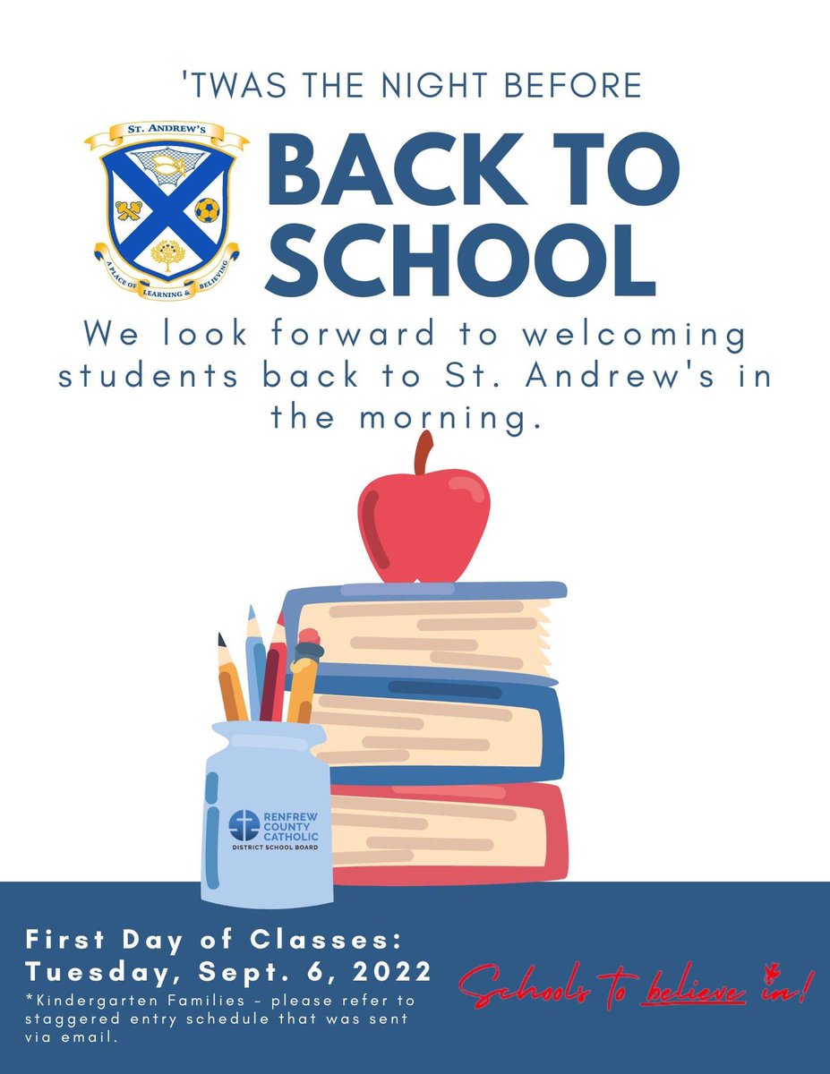 St. Andrew's RCCDSB tweet media