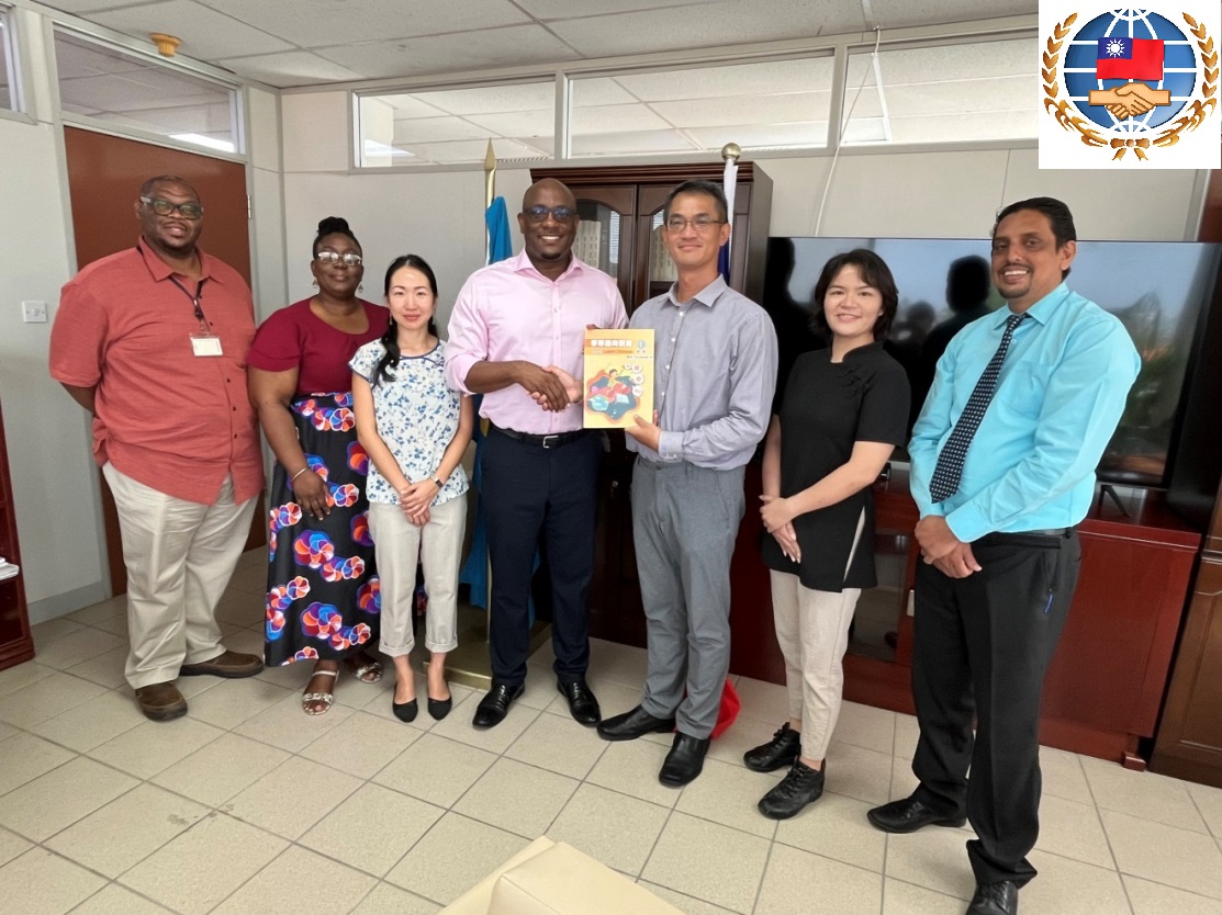 Taiwan_ St. Lucia on Twitter "Hon. Education Minister Shawn Edward