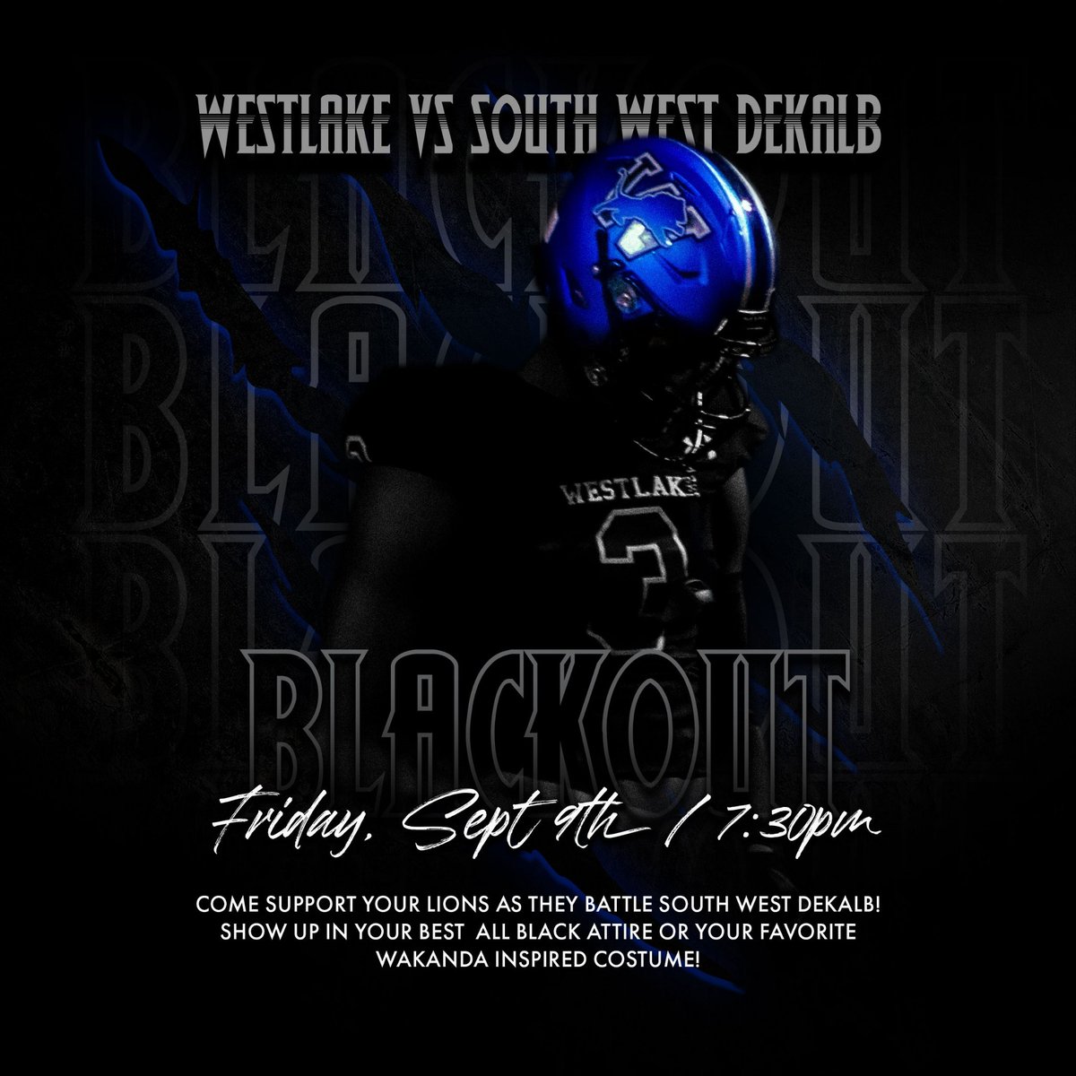 <a href="/WestlakeFB1/">Westlake Football</a> Fans Friday's game is the Inaugural Jamar K. Robinson Classic. Our former Principal was an alum of SW Dekalb come out as we honor him. <a href="/Coach_CGreen/">Carl Green,CAA</a> @FultonAD_crafts <a href="/JarvisAdamsEdu/">Jarvis Adams</a>