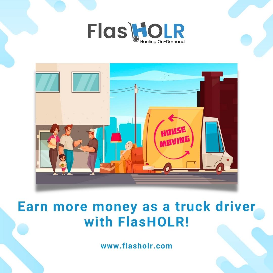 flasHOLR's tweet photo. FlasHOLR Drivers connects drivers with loads everyday. Start driving your own vehicle today! Get your first load and start earning money. 

https://t.co/AoNYStvDiT

#haulitwithflasholr #moveitwithflasholr #ondemandhauling #hauling #haulingservice https://t.co/Lx4paRvH1E