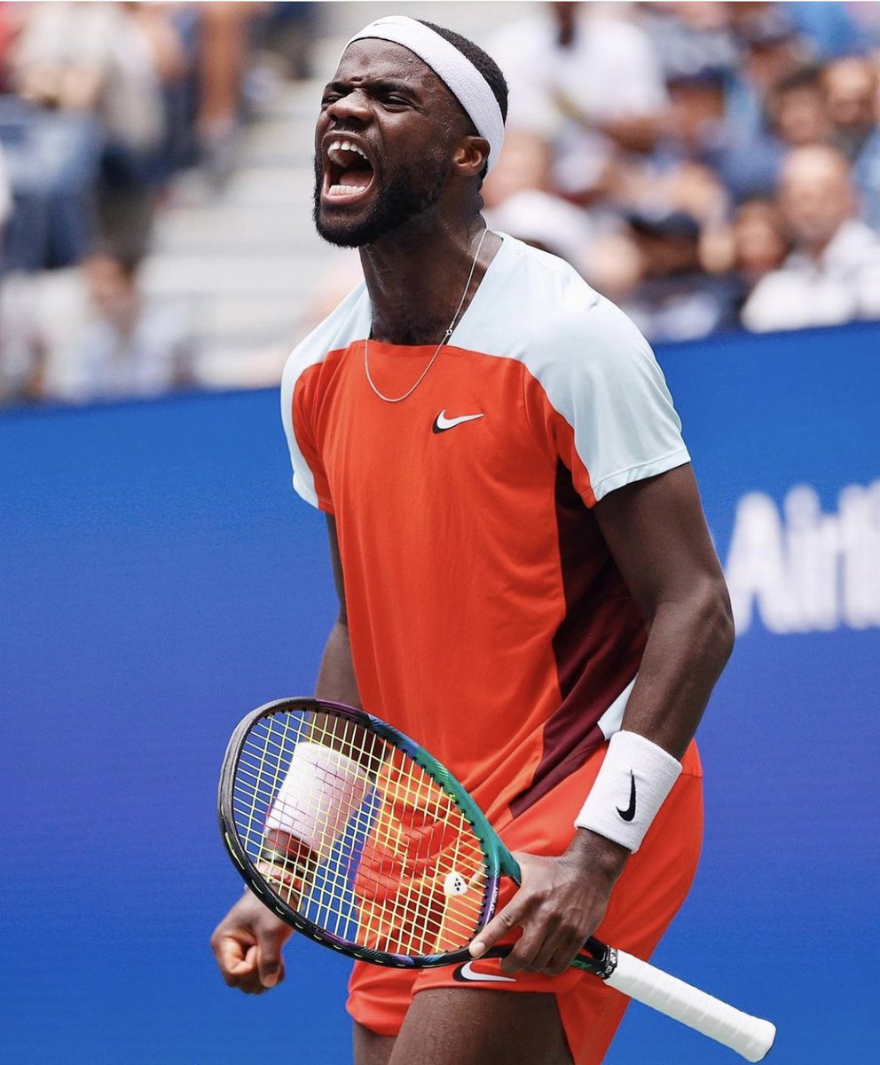 keikamara's tweet photo. One of usโฆ.๐ธ๐ฑ๐บ๐ธ๐พ @FTiafoe
We celebrate you broโฆThe first American to beat Rafa Nadal in 17 yearsโฆWhat a Massive achievement ๐ซก
#MovingOn
#ForTheCulture
#FrancesTiafoe
#SaloneBorbor https://t.co/Nnx00woVtj