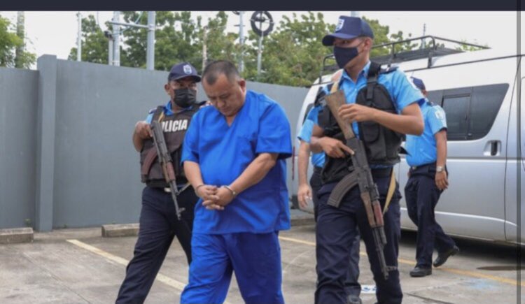 MMalaverM's tweet photo. Imagen de esta noche: la dictadura del sátrapa Daniel Ortega acaba de condenar a 49 años de cárcel al párroco de la iglesia del Perpetuo Socorro, Monseñor:José Leonardo Urbina https://t.co/s7zhdsVMYM