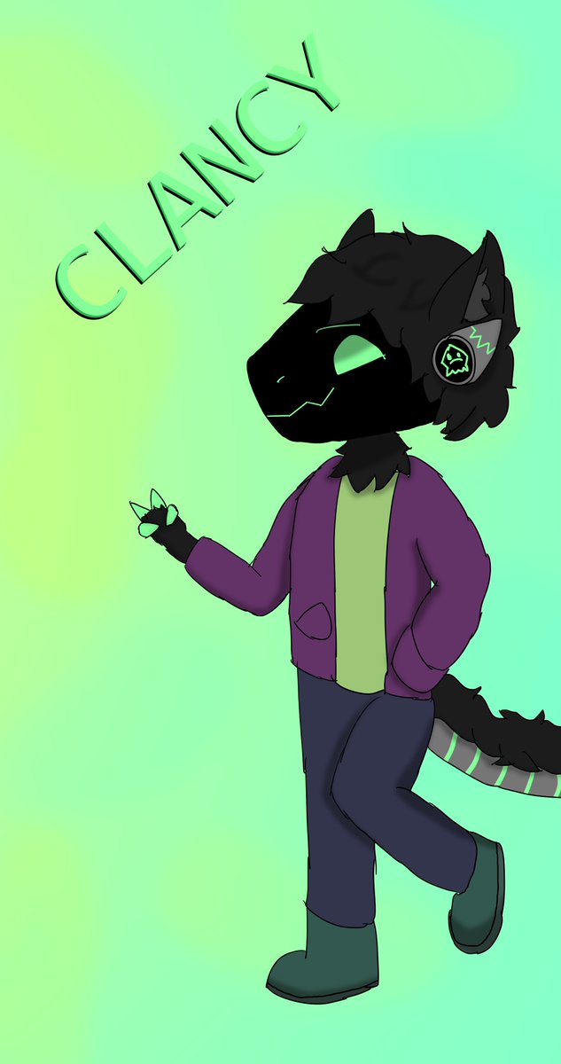 NormalFery's tweet image. It's been a while since I've drawn a protogen...

so have one 
(Oh yeah @Clancy_boyo)