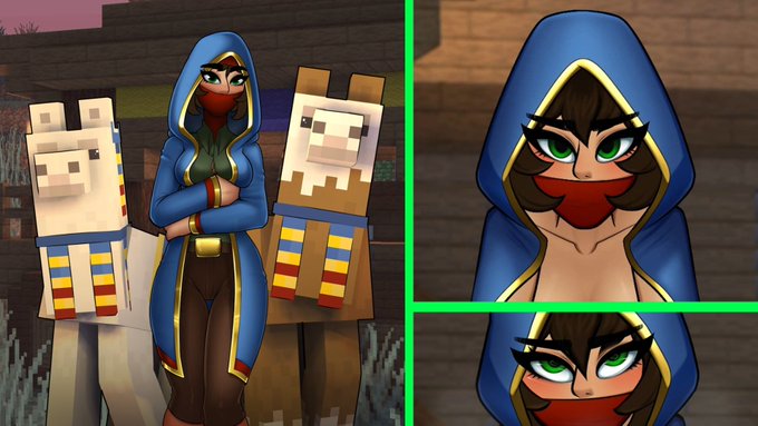 Game: Hornycraft | Minecraft based parody game, support the devs https://t.co/2tQ8SIhWZX