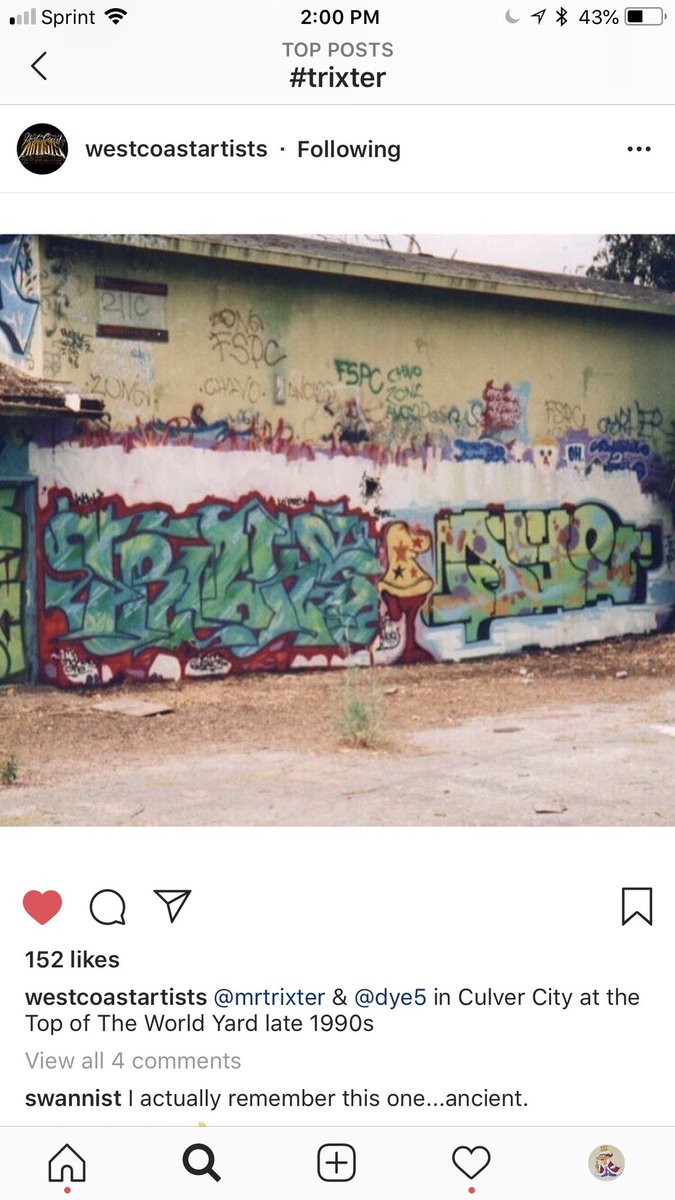 _MRTRIXTER_'s tweet photo. Mid-Late 90s w #Dye5 #WCA in Culver City at an abandoned army base coined the #TopOfTheWorld , turned RF crew yard. #RFcrew #RapidFireCrew #trixter #dyefive #MRTRIXTER https://t.co/qgcFAfjWiF